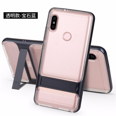 

Goowiiz Phone Case For Xiaomi Redmi Note 5Note 5 Pro Fashion Slim Shockproof Silicone TPU PC Hard Bracket