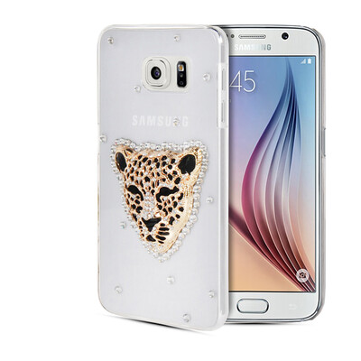 

MOONCASE Роскошный Кристалл Bling горный хрусталь жесткого пластика задняя Резина Оболочка чехол для Samsung Galaxy S6 G9200