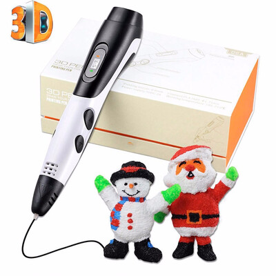 

Normal Temperature Stereoscopic Doodler 3D Printing Pens 3D Pinter with LED Screen Version by PLAABS Filaments Gift for Kids