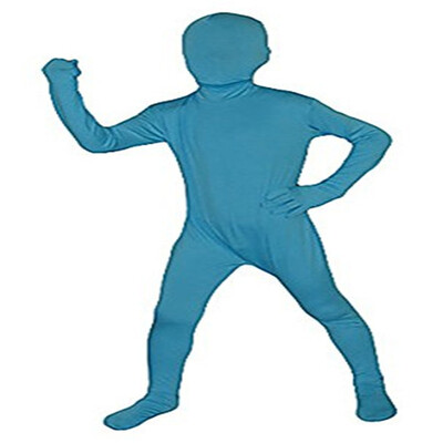 

Kids Pure Color Zentai Full Bodysuit Back Zipper Tights Suit Kids Fancy Full Bodysuit Cosplay Halloween Costumes