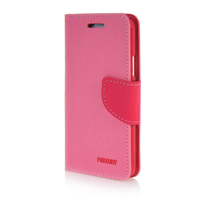 

MOONCASE Cross pattern Leather Wallet Flip Card Slot Pouch Stand Shell Back ЧЕХОЛ ДЛЯ Samsung Galaxy A3 Pink