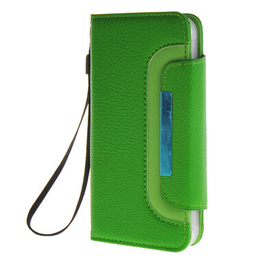 

MOONCASE Wrist Strap Multi Purpose Flip Leather Wallet Card Pouch Back чехол для Apple iPhone 6 ( 4.7 inch ) Green