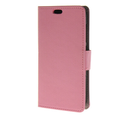 

MOONCASE Simple Leather Flip Wallet Card Slot Stand Back чехол для Huawei Ascend Y520 Pink