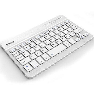

Самолет (BOW) HB028 Беспроводная клавиатура Bluetooth 7.9 дюйма для белого