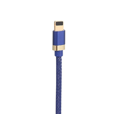 

Micro USB Cable 4ft Zinc Alloy Shell Nylon Braided Adapter for iphone