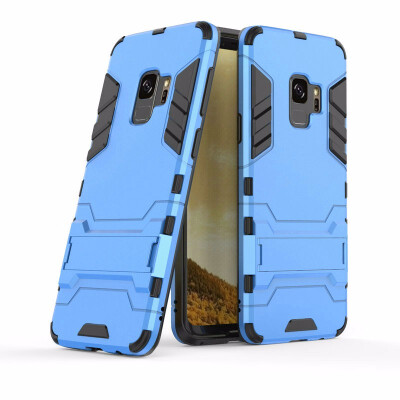 

for Samsung Galaxy S9 G960 G960F Shockproof Hard Phone Case for Samsung Galaxy S9 Plus G965 G965F Combo Armor Case Back Cover