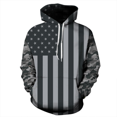 

QYDM051Mens Hoodie 3D Printed Women Pullover Sweater