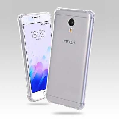 

Anti knock shockproof Soft Cover Transparent TPU Silicone Skin Protection Bag Case For Meizu M3 M3s M5 M5s M5c 5A M6 mini Note