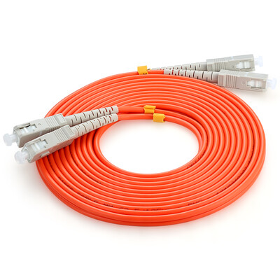 

Shengwei) FMC-403 carrier-class fiber jumpers high-quality imported plug-in ST-SC multi-mode dual-core transceiver pigtail 5 meters