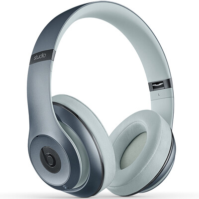 

Beats Studio Wireless Headset Bluetooth Headset Noise Reduction Headset Game Headset - Sky Blue with Microphone MHDL2PA B
