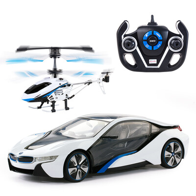 

Star BMW i8 remote control car remote control aircraft set anti-wear anti-sailing model simulation car Touch Model 49600-14