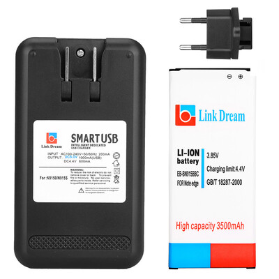 

3500mah ионный Li - Ion аккумулятор для мобильных телефонов Samsung примечание края 9150 + зарядное устройство + ес адаптер