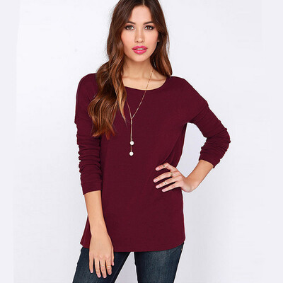 

Naixini Woman'S Back Deep V Halter Sleeved Solid Color T-Shirt