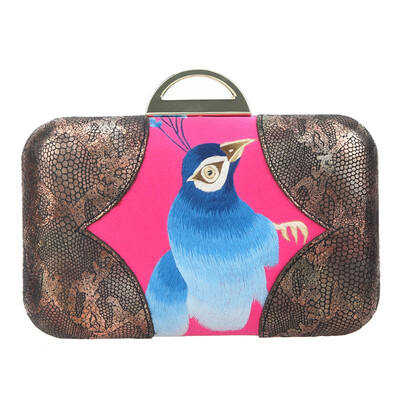 

Fawziya Bird Purses And Handbags Embroidery Clutch Purses For Women