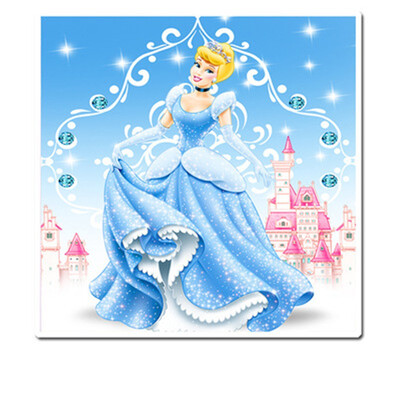 

Framed diamond embroidery 5d DIY diamond painting cross stitch cartoon girl photo diamond mosaic childrens room decoration