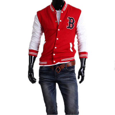 

Zogaa New Men's Jacket Pure Cotton Stand Collar Baseball Clothes