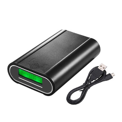 

DC5V 10W 2 Slots 18650 Rechargeable Battery Charger Dual USB Charging Port LCD Display