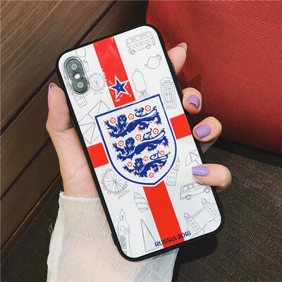 

Portugal Team Badge Phone Cases for Iphone World Cup Brazil Germany Spain Argentina England Iphone Cases