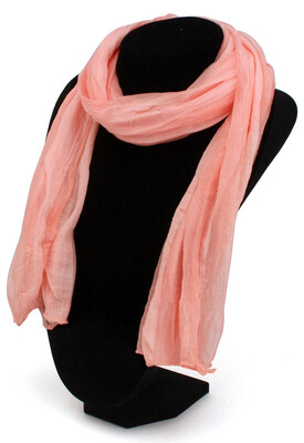 

Pink Ruffle Chiffon Ladies Scarves Scarf Shawl Free Shipping Women Gifts