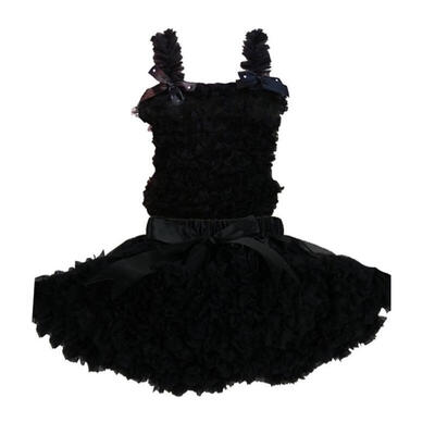 

Buenos Ninos Girls Pure Chiffon Dance Pettiskirt Tutu Set 11 Colors