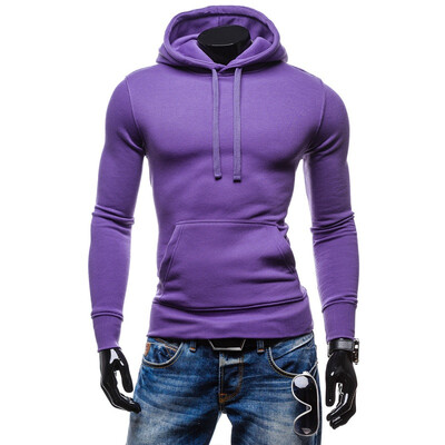 

Zogaa New Men's Hoodie Fashion Slim Casual