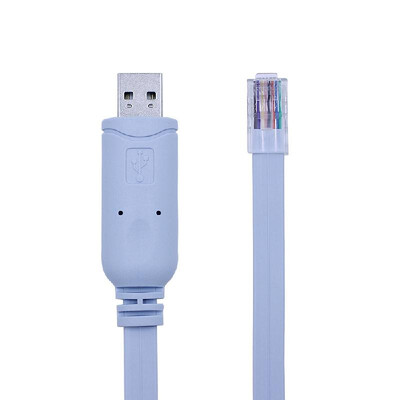 

USB20 To RJ45 Cable USB Cable with FTDI Chip Cable with Male-Male Connectors 18M Cable for Win7 X 32 Win7 X 64 Win XP MAC