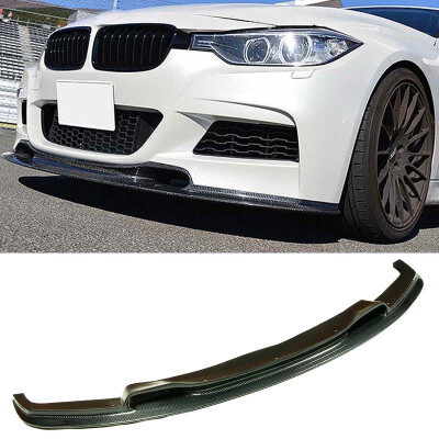 

3-D Style Carbon fiber Front Lip Spoiler Fit For BMW F30 3-Series M-Sport Bumper