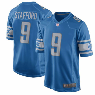 

Mens Detroit Lions Matthew Stafford Nike White 2017 Game Jersey