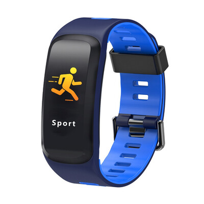 

F4 Heart Rate monitor Smart Band IP68 Waterproof Support Altitude Air pressure UV GPS Blood pressure oxygen Fitness bracelet