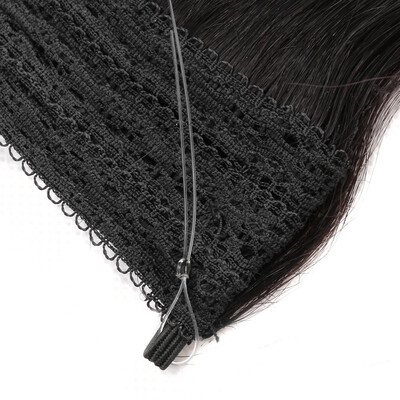 

BHF hair double drawn original Brazilian human hair Halo flip in human hair extension