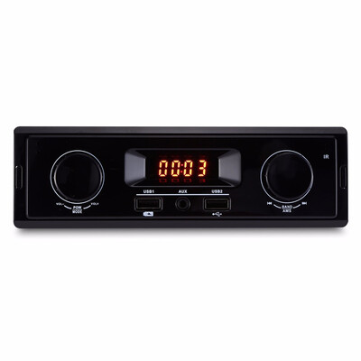 

K501 Car MP3 Player FM Radio Tuner AUX Input USB Charging Function Supports USBU-disk port&AUX audio port Radio tuner