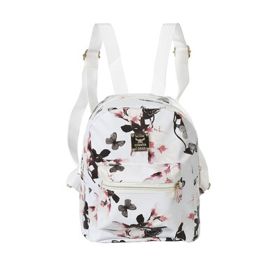 

Ladies Floral Backpack Travel Leather Handbag Rucksack Shoulder School Bag