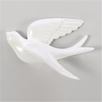 

European multicolor resin bird wall stickers decoration ornament creative wall hangings home sofa TV background walldecoration