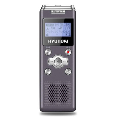 

Hyundai (HYUNDAI) записывающее перо 8G профессиональное мини-дистанционное шумоподавление зарядка высокоуровневая обучающая конференция HYM-2088 锖 цвет
