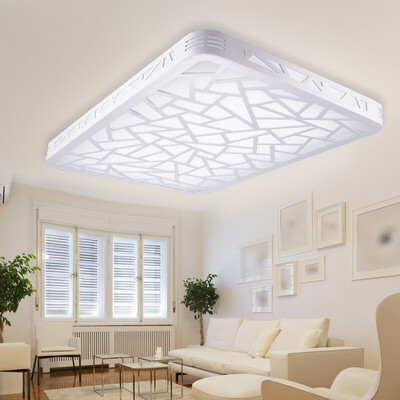 

Впервые потолок ресторана освещает Daqing wood 65 * 47 см белой секции DD1605 led32w со светом