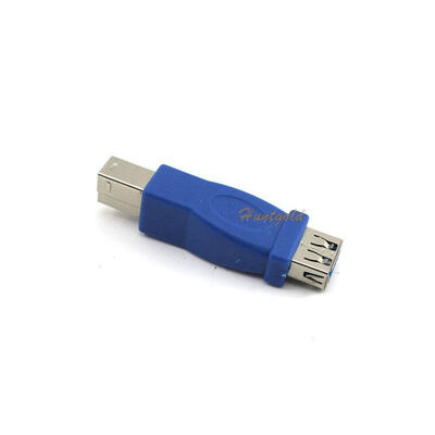 

Blue USB 30 A Female to B Male FM Printer Data Converter Adapter Connector