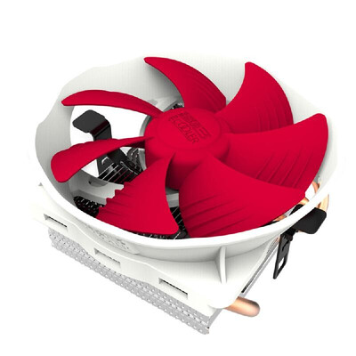 

4 Heatpipes Radiator Quiet 3pin Mini CPU Cooler Heatsink Fan Cooling with 120mm Fan for Desktop Computer