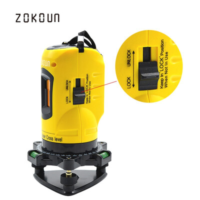 

360 degrees rotary slash functional self-leveling hight adjustable DIY economic 2 1V 1H cross lines laser level