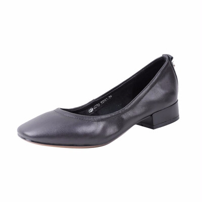 

SHUANGFENG Brand New Women Pumps Shoes 2018 Autumn New Soft Genuine Leather Shoes Female Casual Office Ladies Dress Shoes Black