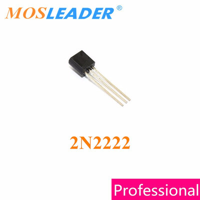 

Mosleader 2N2222 TO92 1000PCS DIP 2222 06A 600mA 30V NPN High quality