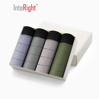 

INTERIGHT underwear men 50 modal no traces heart-cut horizontal pants 4 boxes