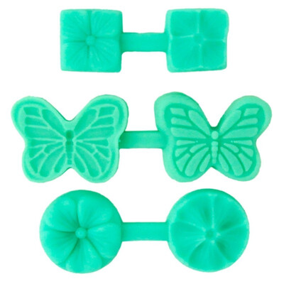 

UpperX 1PCSLOT Silicone Cake Mold Decorating Mould Sugarcraft Clay Butterfly Flower Shape