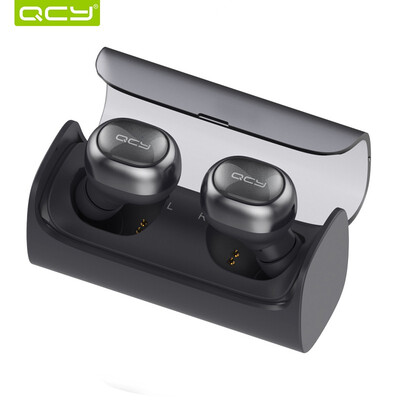 

QCY Q29 Bluetooth Earphones Sport Running Wireless Headset Noise Cancelling 3D Stereo Earbuds with Mic&Charging Box