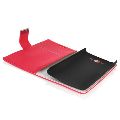 

MOONCASE Leather Wallet Flip Card Slot Pouch Stand Shell Back ЧЕХОЛ ДЛЯ Motorola Moto Maxx XT1225 Black