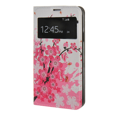 

MOONCASE Case for Samsung Galaxy S5 Slim Flip Leather Wallet Card and Kickstand Case Cover / a05