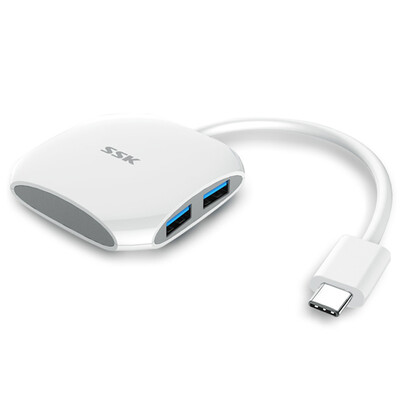 

Biao Wang (SSK) shu810TYPE-C концентратор HUB высокоскоростное расширение 4 USB3.0 Apple