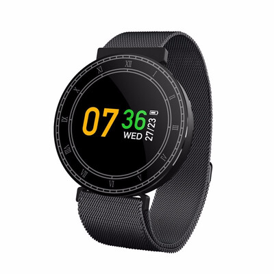 

Smart watch Steel strap IP67 waterproof Color Screen with Blood Pressure Oxygen monitor Heart Rate smart bracelet For Android