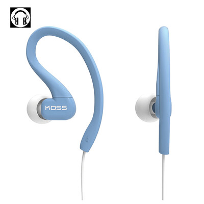 

KOSS KSC32p hanging ear sports music headphones in-ear earphones running universal purple