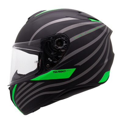 

MT HELMETS 106 motorcycle helmet men&women four seasons locomotive full helmet cover racing personality cool summer electric car black green ripple XL code