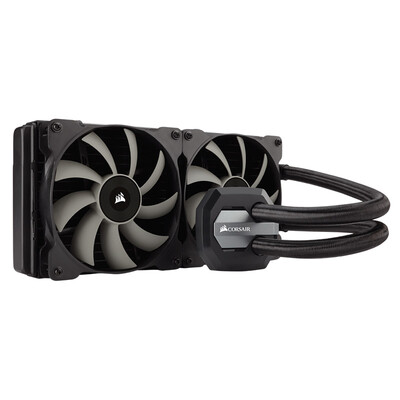 

USCorsair H115i integrated water-cooled CPU cooler (CPU multi-platform / 28CM cold / double 14CM fan / C-Link connection / 5-year warranty)